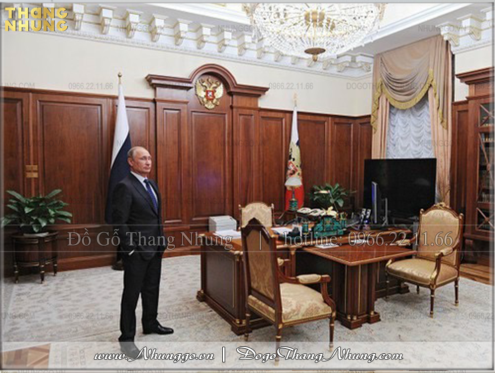 Nguyên bản gốc mẫu nghế tổng thống Putin tại phòng làm việc 
