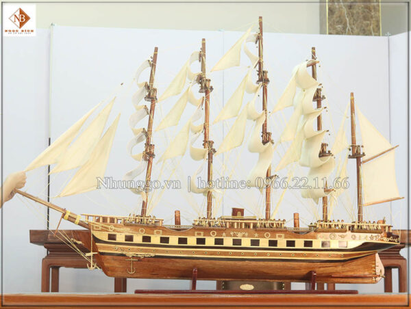 Thuyền buồm vải dài 150cm