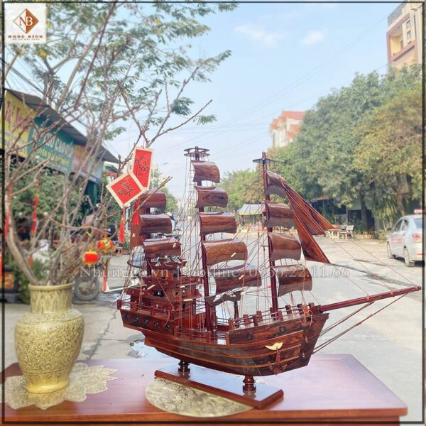 Mô hình tàu đánh cá Thái Lan trang trí tết